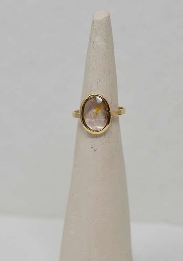 Rose & Lini MAITEA “OVAL” CLEAR TOURMALINE RING Duty-free