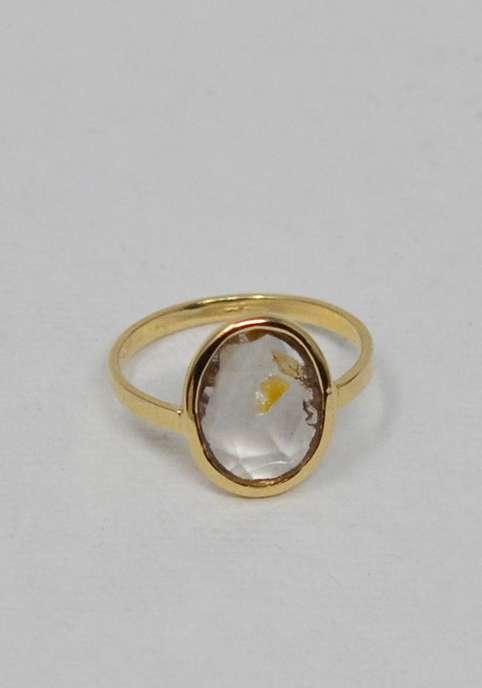 Rose & Lini MAITEA “OVAL” CLEAR TOURMALINE RING Duty-free