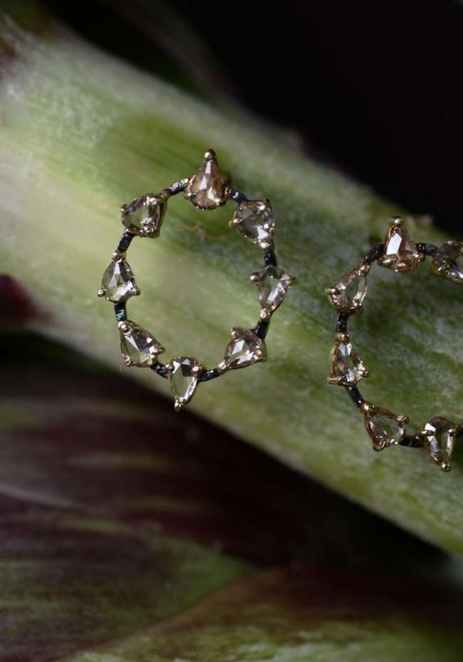 Rose & Lini 5 OCTOBRE “JOJO” EARRINGS In Linea