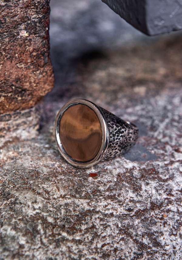 Rose & Lini SIMONA TAGLIAFERRI SMALL “MOON RING J175” PINK GOLD Vendita