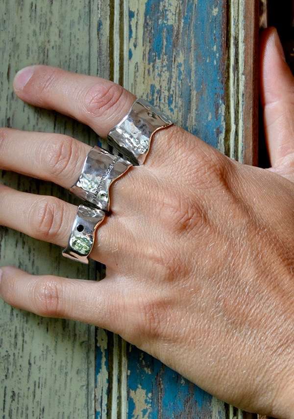 Rose & Lini ROSAMARIA SILVER “CAO” RING Promozione