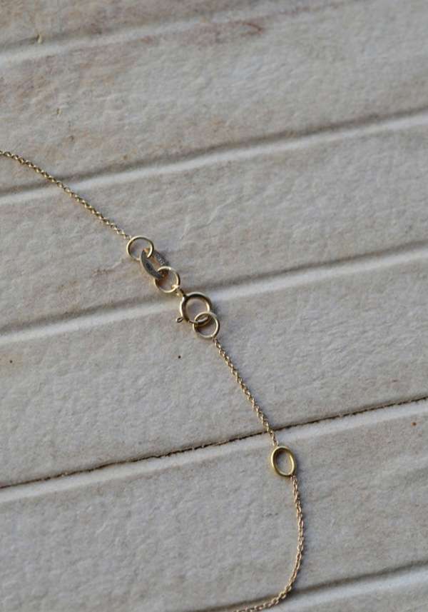 Rose & Lini 5 OCTOBRE “LEWIS” EMERALD NECKLACE Smaltimento dello stoccaggio