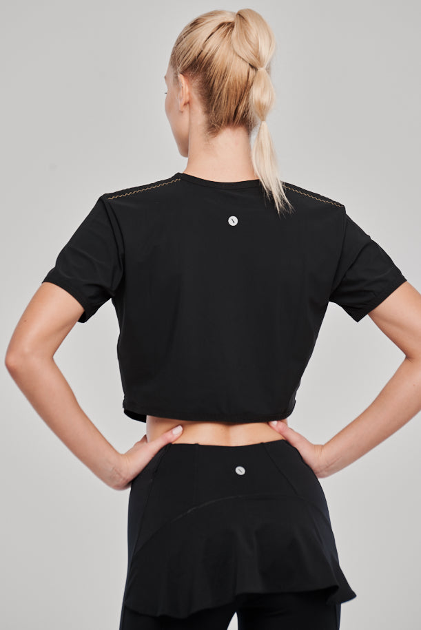 Sàpopa Sapopa Black T Shirt Negozio
