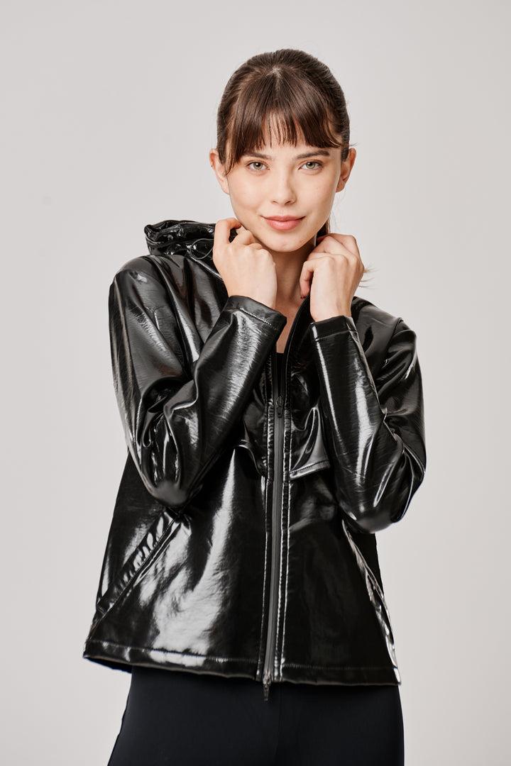Sàpopa Dalia Eco-Leather Jacket Sconto