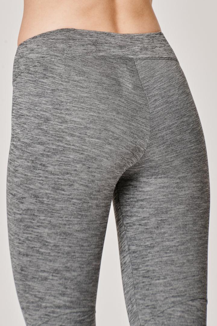 Sàpopa Vortice Grey Flare Leggings Hotsell