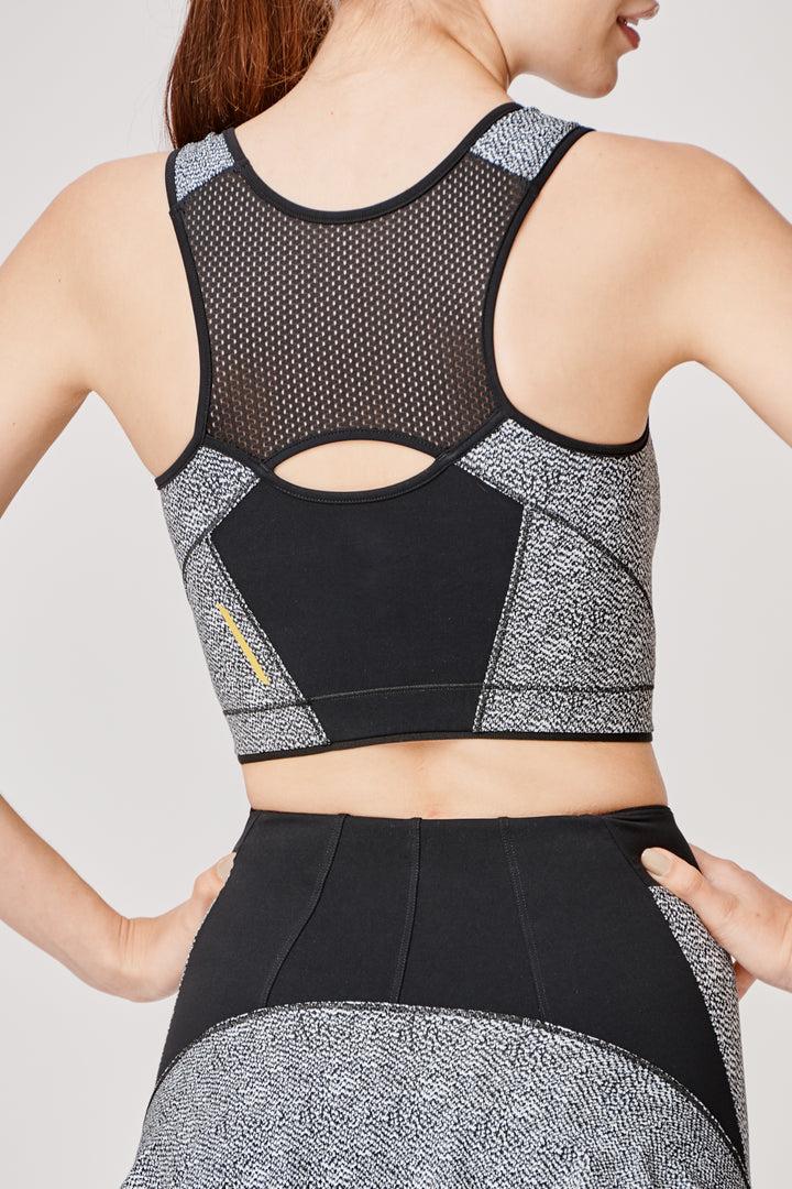 Sàpopa Elif Grey Bouclè Bra In Linea