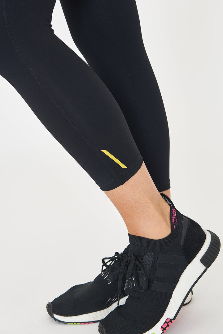 Sàpopa Valeria Crop Black Leggings In Vendita