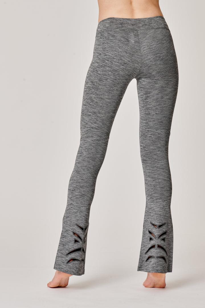 Sàpopa Vortice Grey Flare Leggings Offerte