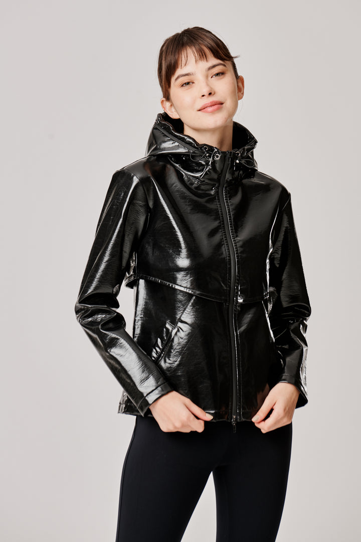 Sàpopa Dalia Eco-Leather Jacket Vendite Flash