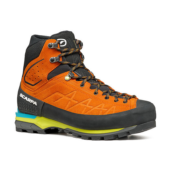 Scarpa ZODIAC TECH GTX Alpinism boot chosen by mountain guides In Linea