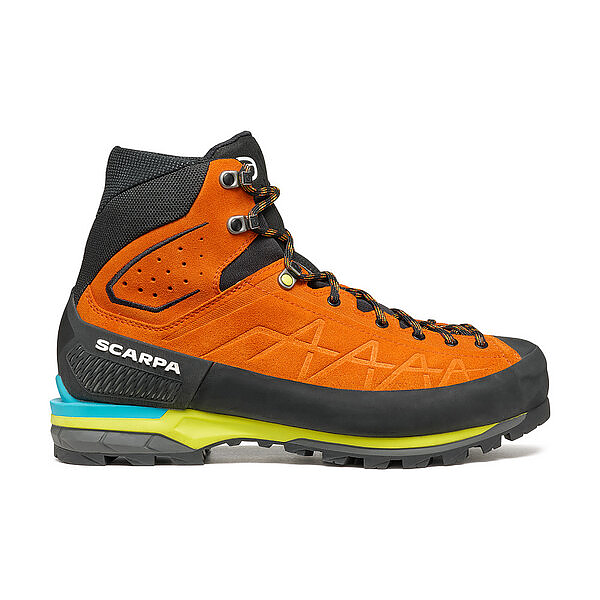 Scarpa ZODIAC TECH GTX Alpinism boot chosen by mountain guides In Linea