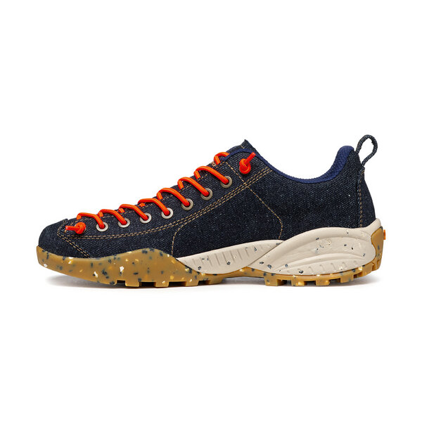 Scarpa MOJITO PLANET DENIM Sustainable recycled denim fabric sneaker Offerta Giorno del Papà