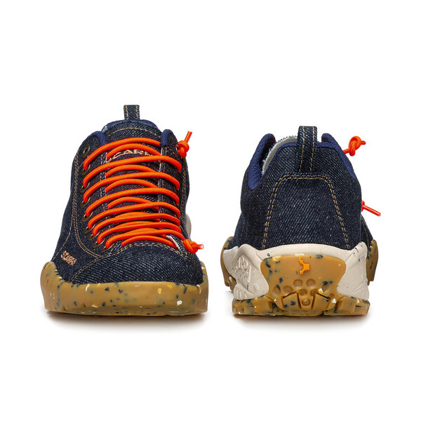 Scarpa MOJITO PLANET DENIM Sustainable recycled denim fabric sneaker Offerta Giorno del Papà