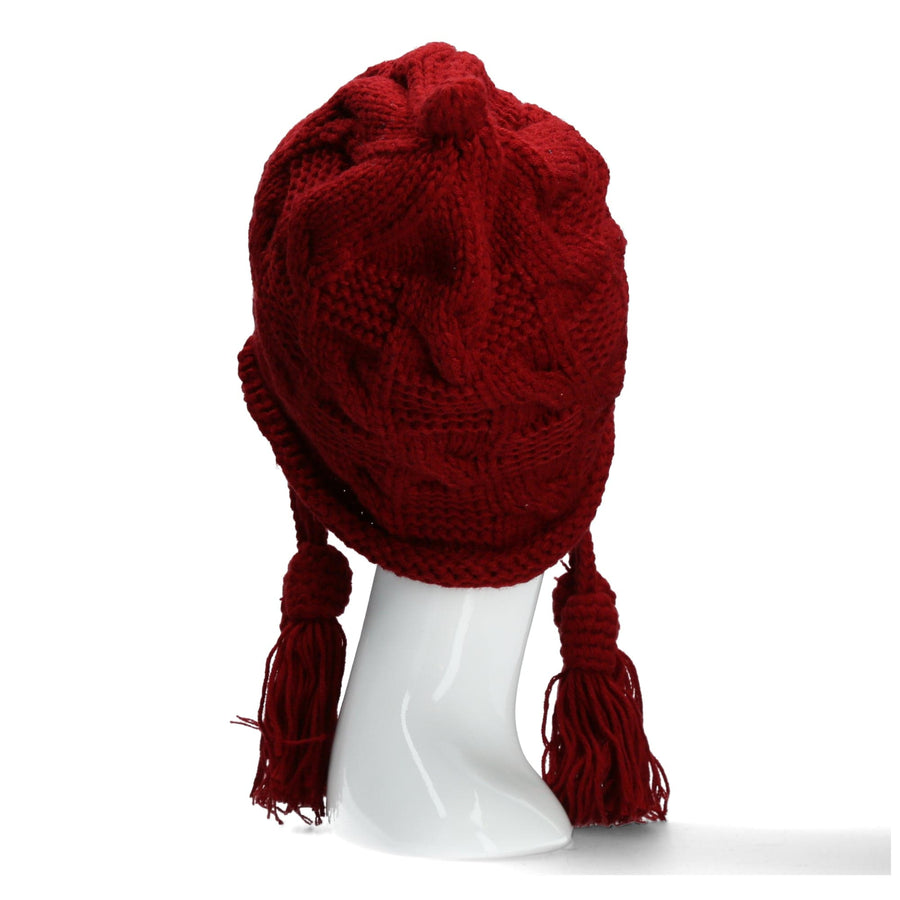 Scarpe Vita Bonnet ethnique en tricot rouge Online Outlet