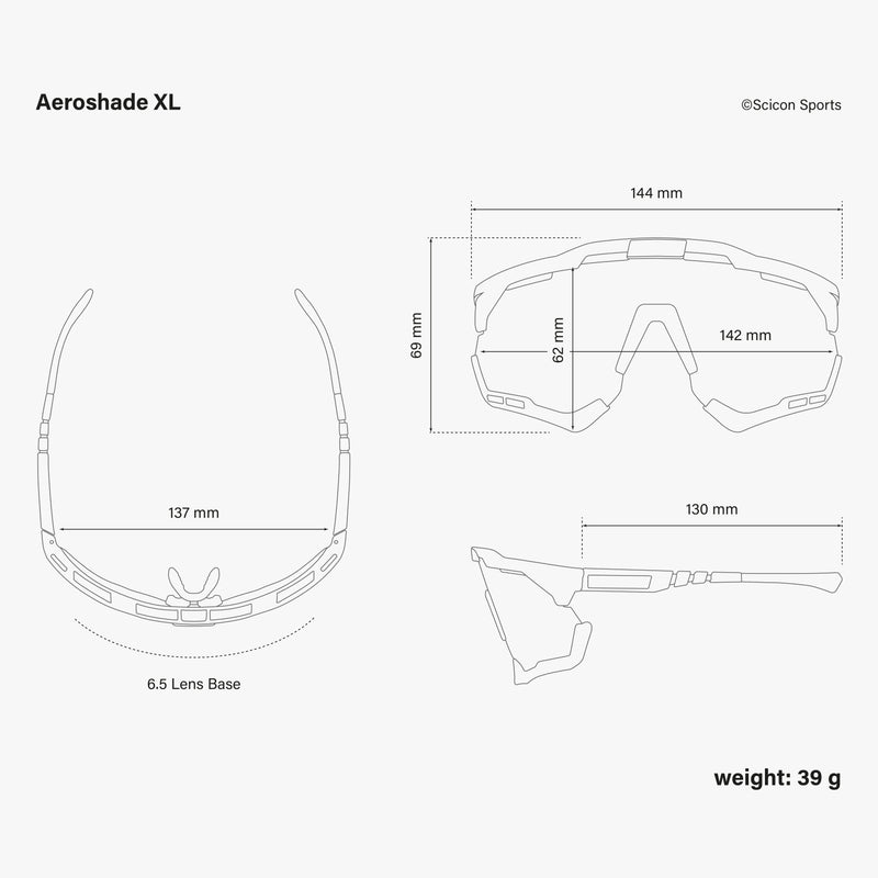 Scicon Aeroshade XL Occhiali Ciclismo Giallo Fluo/Blu Online
