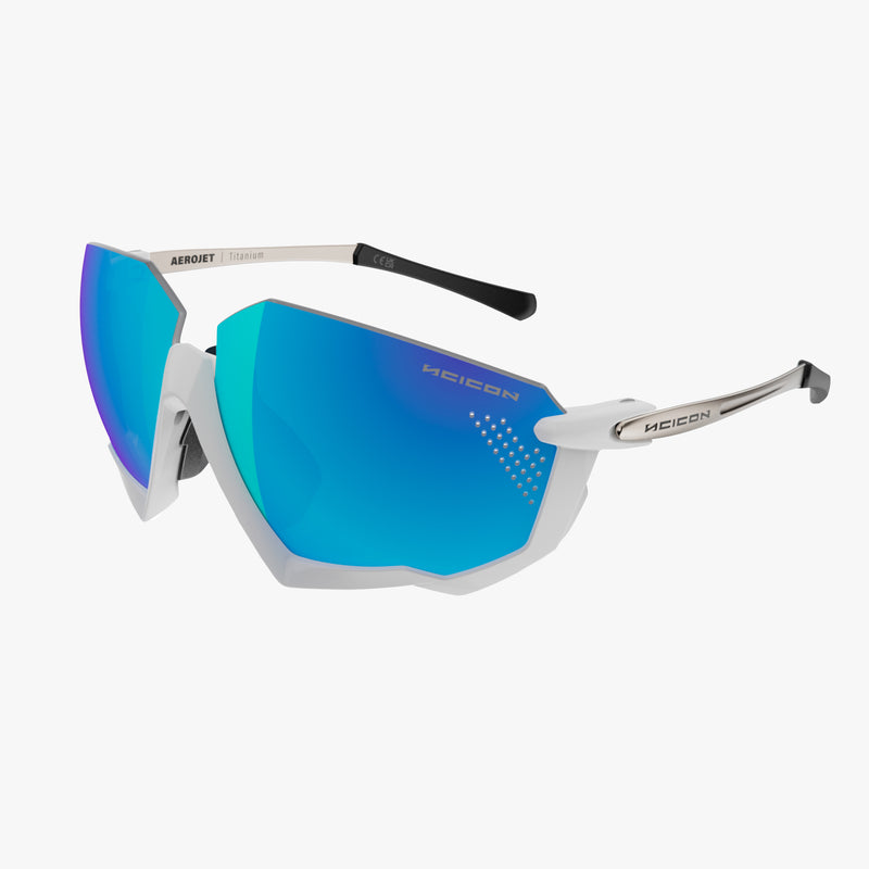 Scicon Aerojet Occhiali Ciclismo Bianco/Blu Saldi