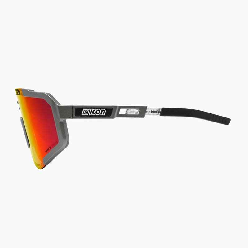 Scicon Occhiali Sportivi Aeroscope Antracite/Rosso In Linea