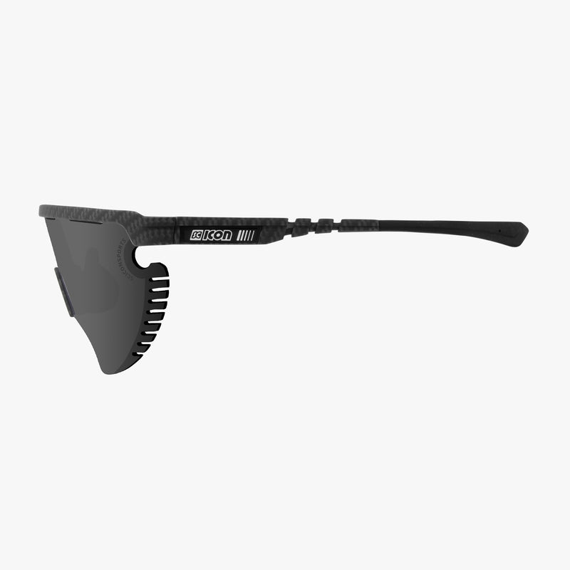Scicon Occhiali Sportivi Aerowing Lamon Carbon/Lente Argento Prezzo Ridotto