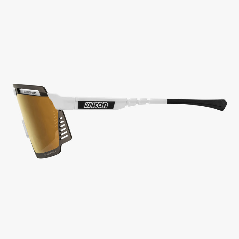 Scicon Aerowatt Occhiali Sportivi Bianco/Bronzo Novità