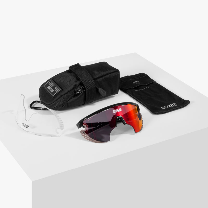 Scicon Occhiali Sportivi Aerowing Lamon Bianchi/Lente Rossa Specchiata Outlet