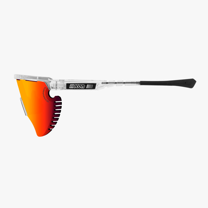 Scicon Occhiali Aerowing Lamon Cristallo/Lente Rossa Specchiata In Vendita