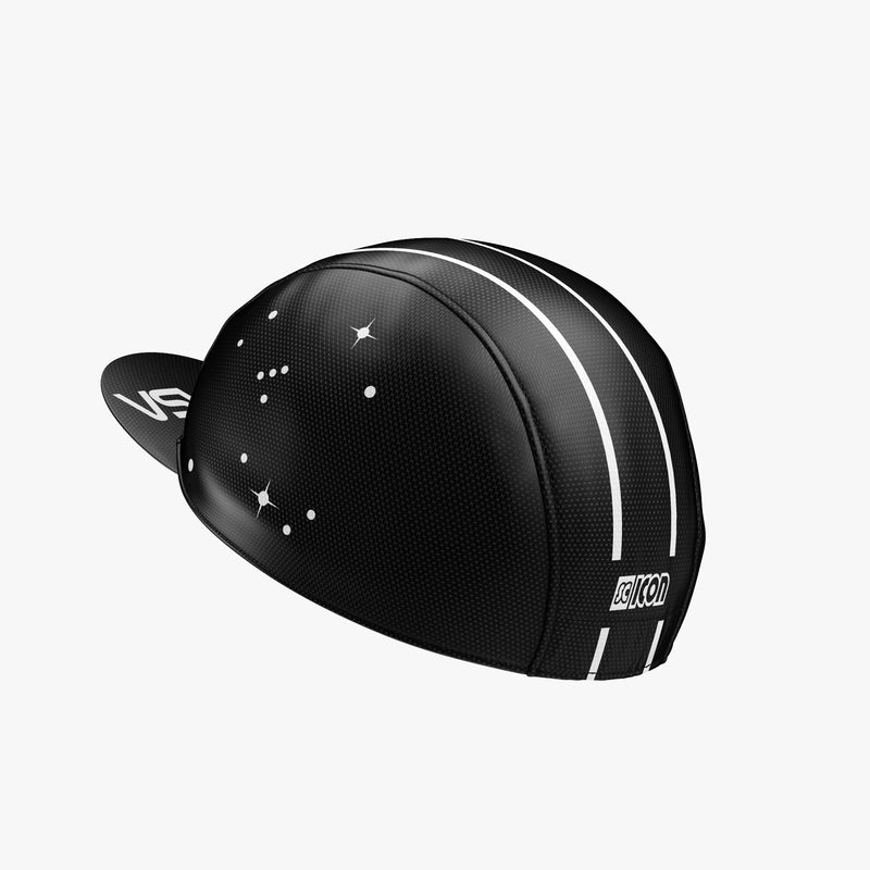 Scicon Cappellino da ciclismo Space Agency 22 Nero Vendite Flash