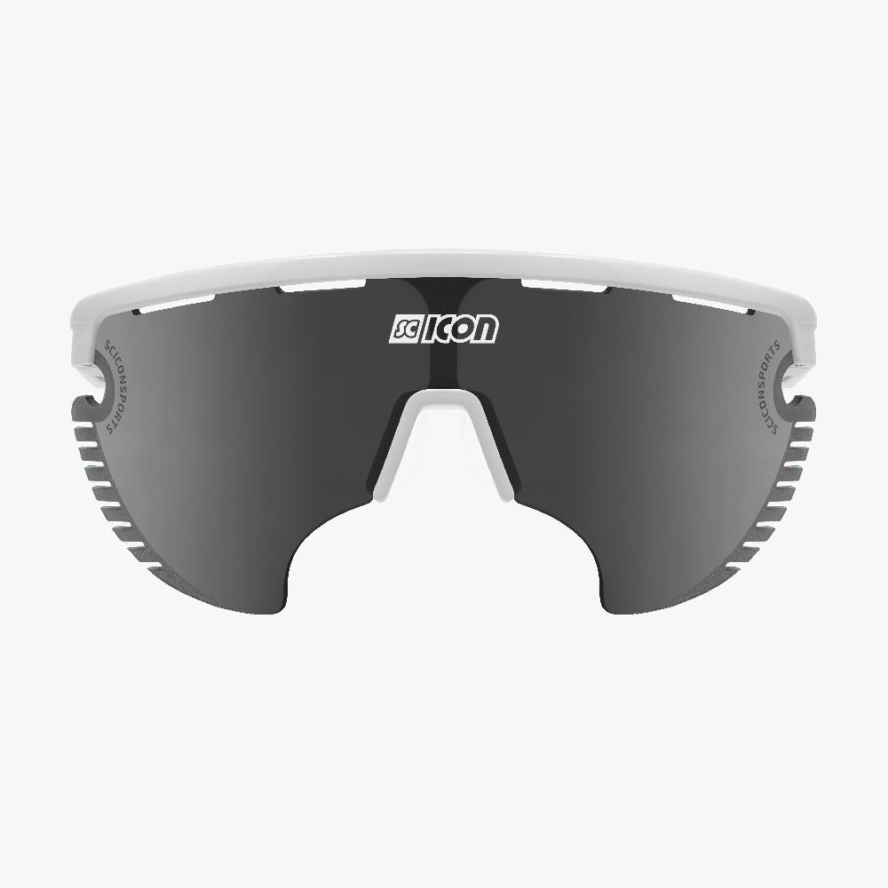 Scicon Occhiali Aerowing Lamon Bianchi/Lente Argento Specchiata In Saldo