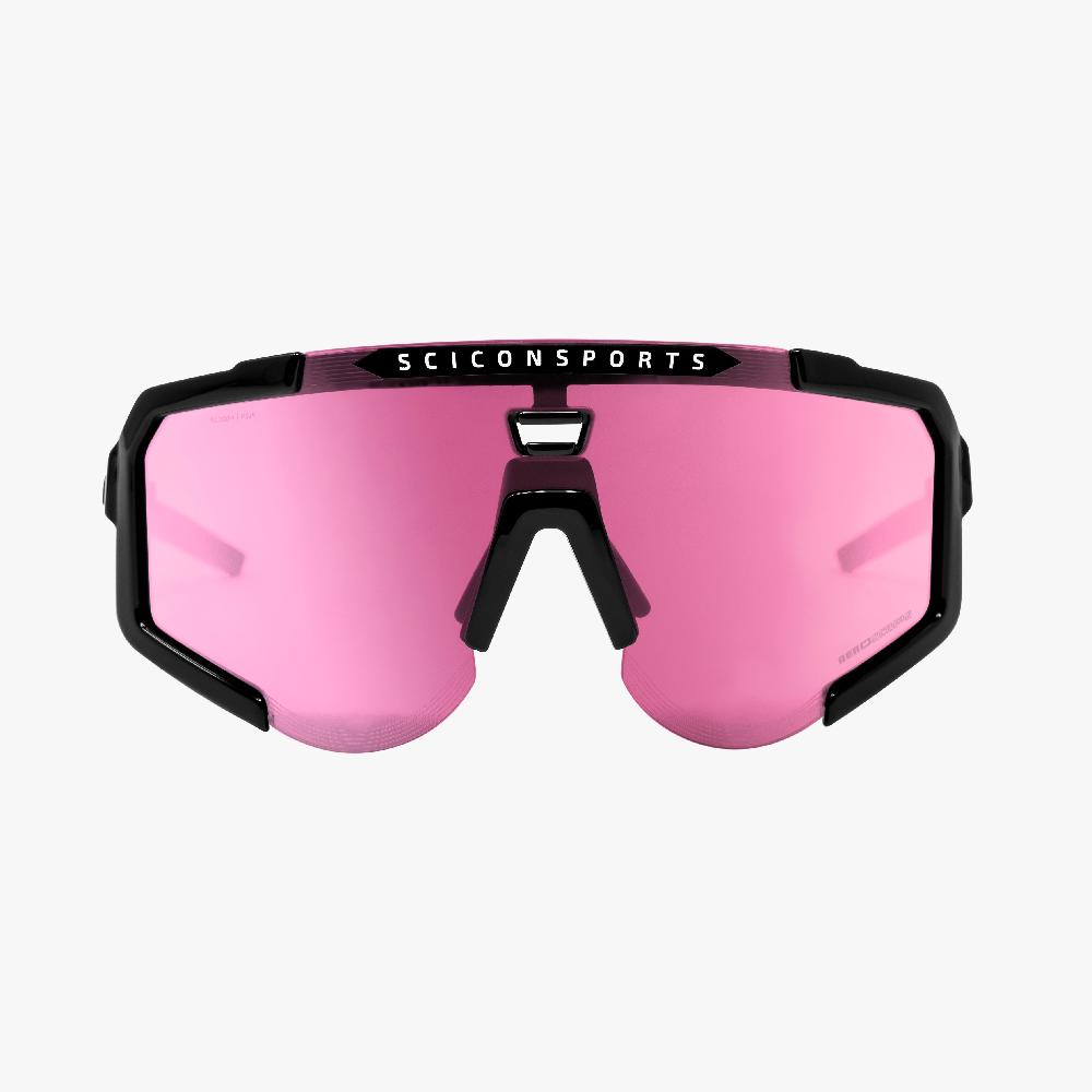 Scicon Occhiali Sportivi Aeroscope Nero/Rosa Pezzi Unici
