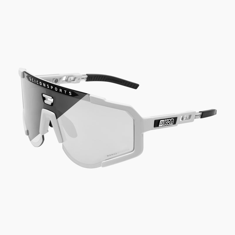 Scicon Occhiali Sportivi Aeroscope Bianco/Argento Consegna Veloce