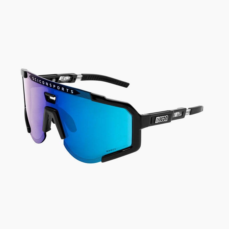 Scicon Occhiali Sportivi Aeroscope Nero/Blu Promozione Limitata
