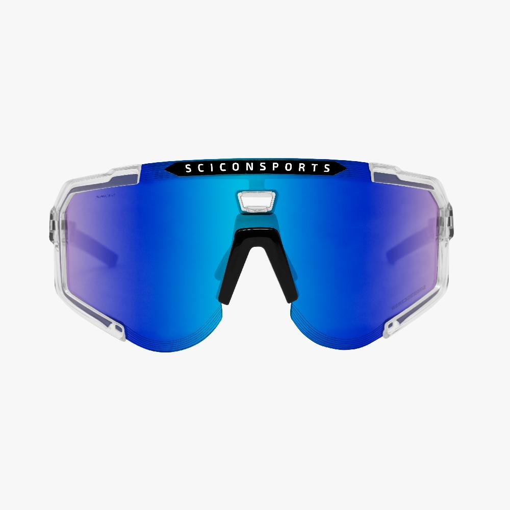 Scicon Occhiali Sportivi Aeroscope Cristallo/Blu Fino Al -60%