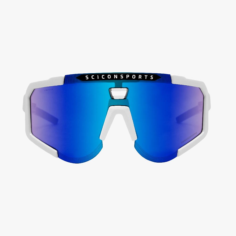 Scicon Occhiali Sportivi Aeroscope Bianco/Blu Shopping Online