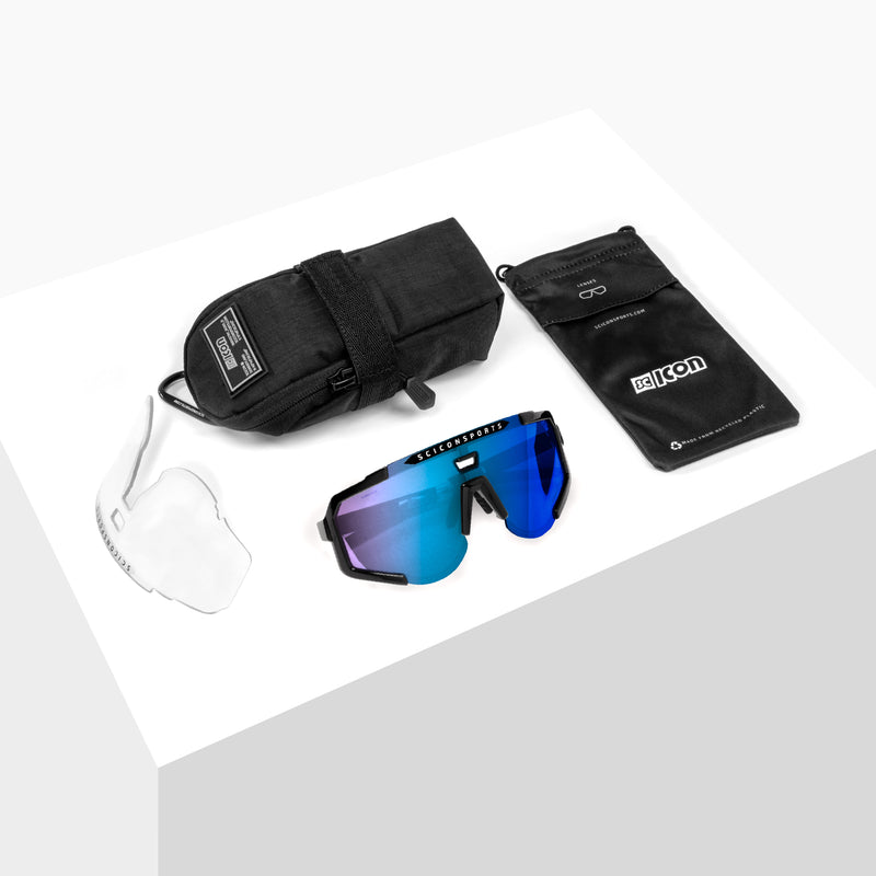 Scicon Occhiali Sportivi Aeroscope Bianco/Blu Shopping Online