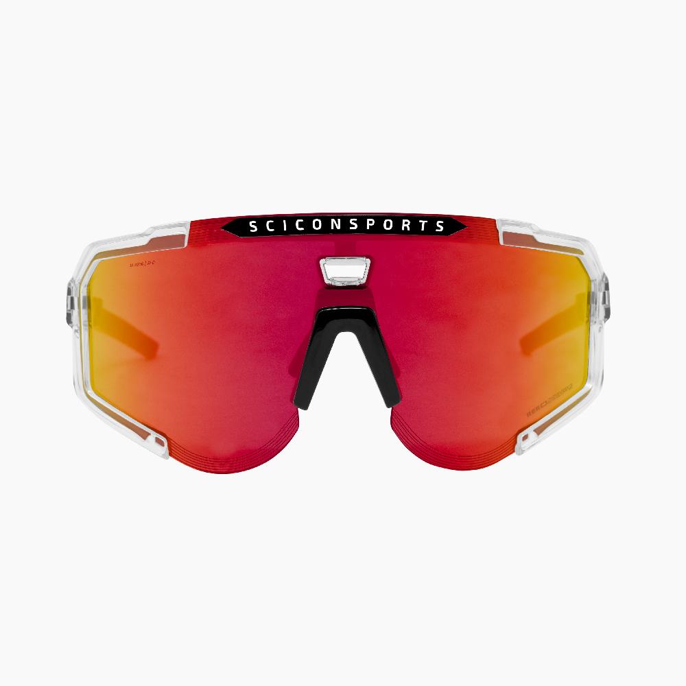 Scicon Occhiali Sportivi Aeroscope Cristallo/Rosso Prezzo Ridotto