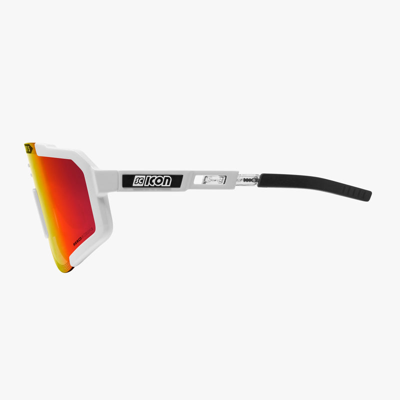 Scicon Occhiali Sportivi Aeroscope Bianco/Rosso Sottocosto
