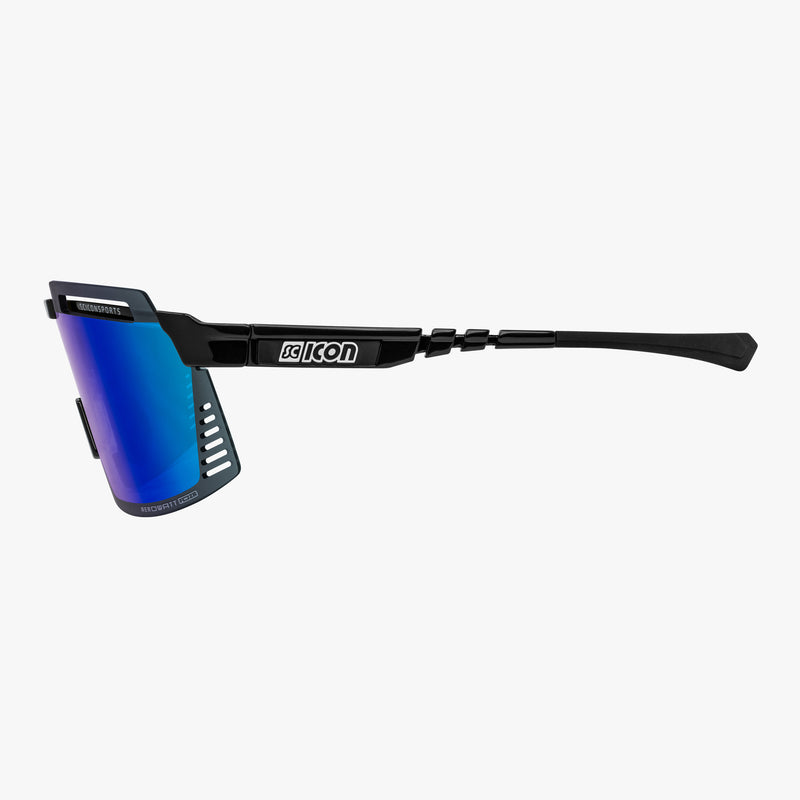 Scicon Occhiali Sportivi Aerowatt Foza Nero/Blu Vendita Calda