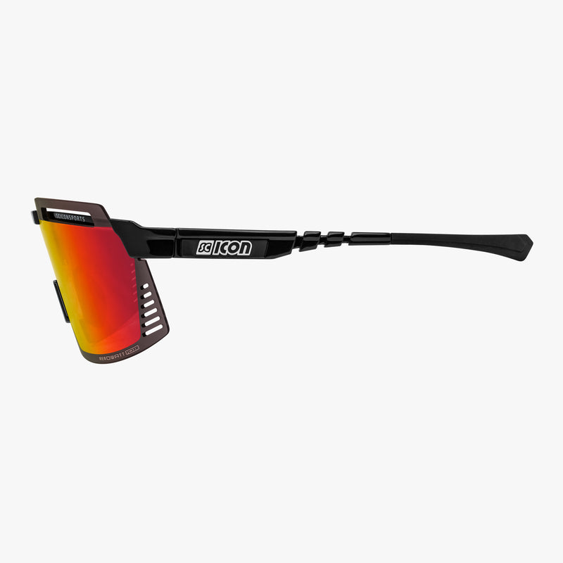 Scicon Occhiali Sportivi Aerowatt Foza Nero/Rosso Nuova