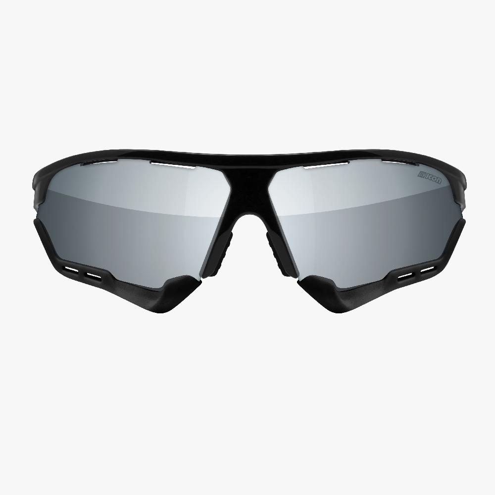 Scicon Aerocomfort SCN-PP XL Occhiali Sportivi Nero/Argento Moda
