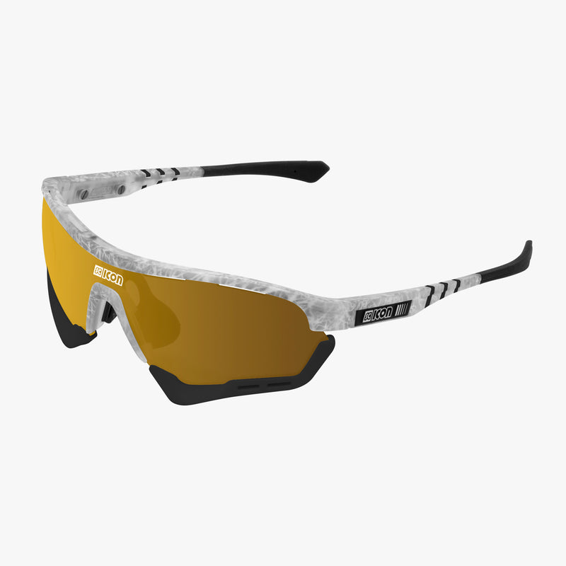 Scicon Aerotech SCN-PP Occhiali Sportivi Bianco/Bronzo 2025
