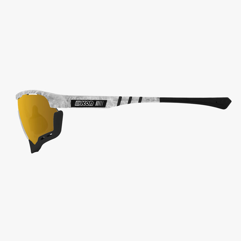 Scicon Aerotech SCN-PP Occhiali Sportivi Bianco/Bronzo 2025
