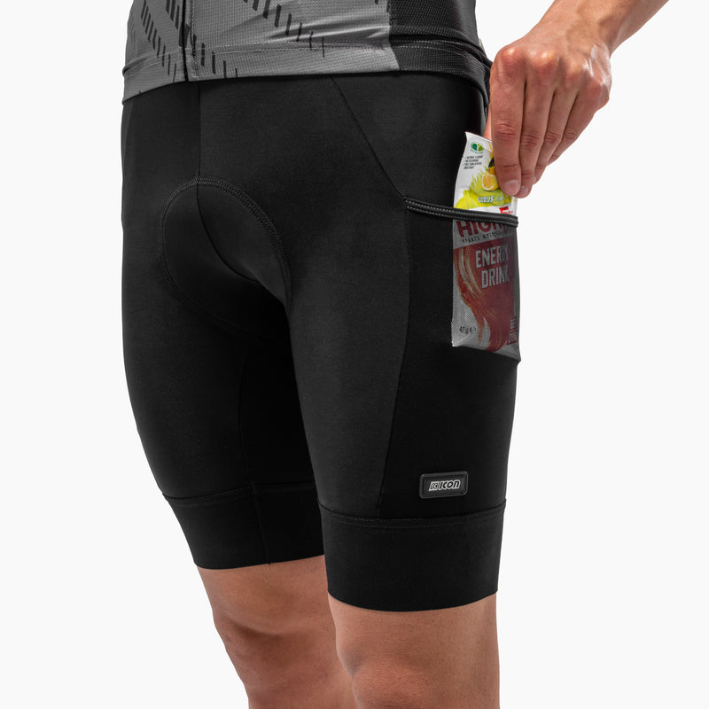 Scicon Pantaloncino X-Over Cargo Uomo Nero Italy
