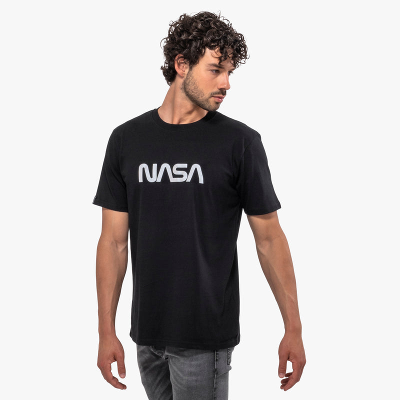 Scicon Maglietta Space Agency 01 Nera In Linea