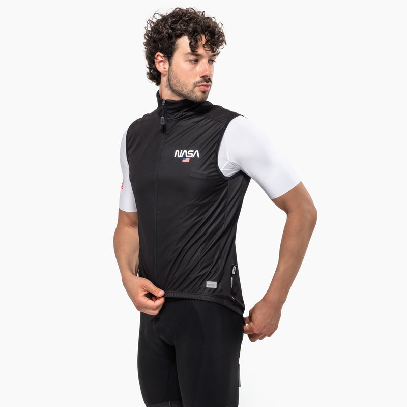 Scicon Gilet Antivento Space Agency22 Nero Nuovo
