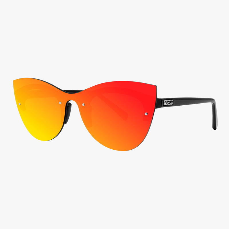 Scicon Occhiali da sole Phantom Donna Montatura Nera Lenti Rosse Promozione