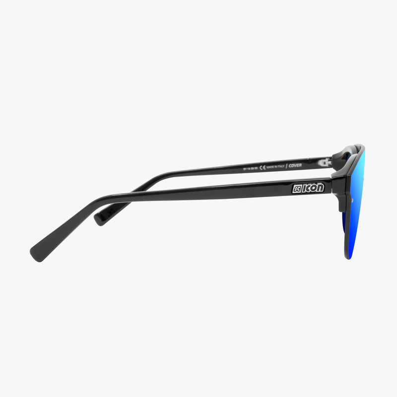 Scicon Occhiali da sole Cover Montatura Nera Lenti Blu Affare Del Giorno