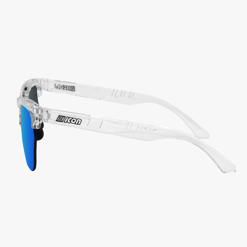 Scicon Occhiali da sole Gravel Cristallo Lenti Blu Specchiate Offerta