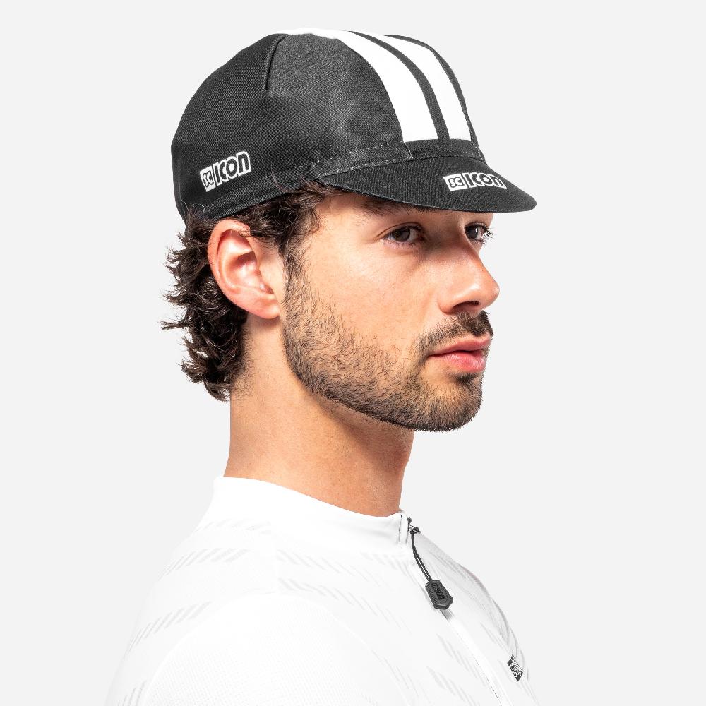 Scicon Cappellino Ciclismo Scicon Sports Nero In Vendita