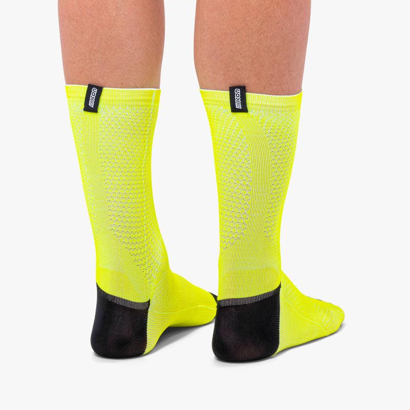 Scicon Calzini Performance Scicon 209 Giallo Fluorescente Saldi Di Fabbrica
