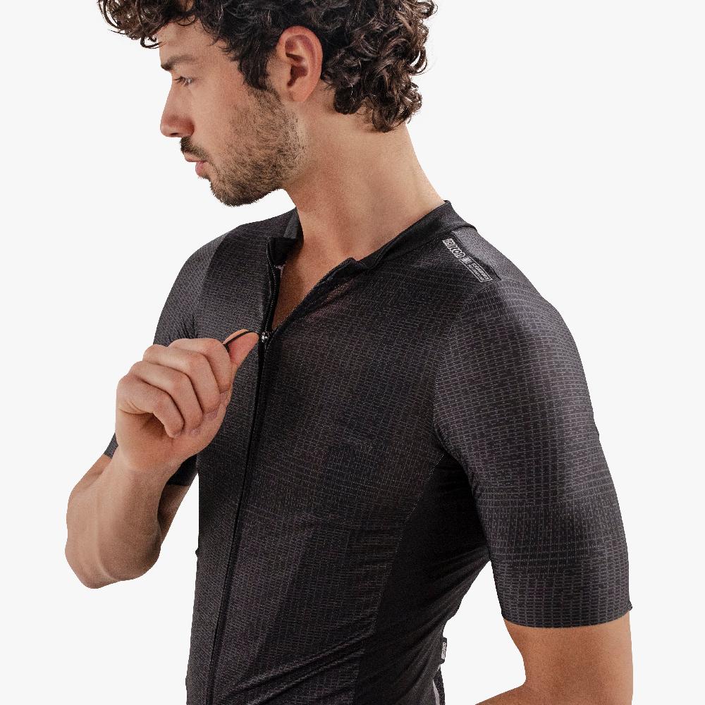 Scicon Maglia Ciclismo 9.5- X-Over Nera Negozio online di fabbrica