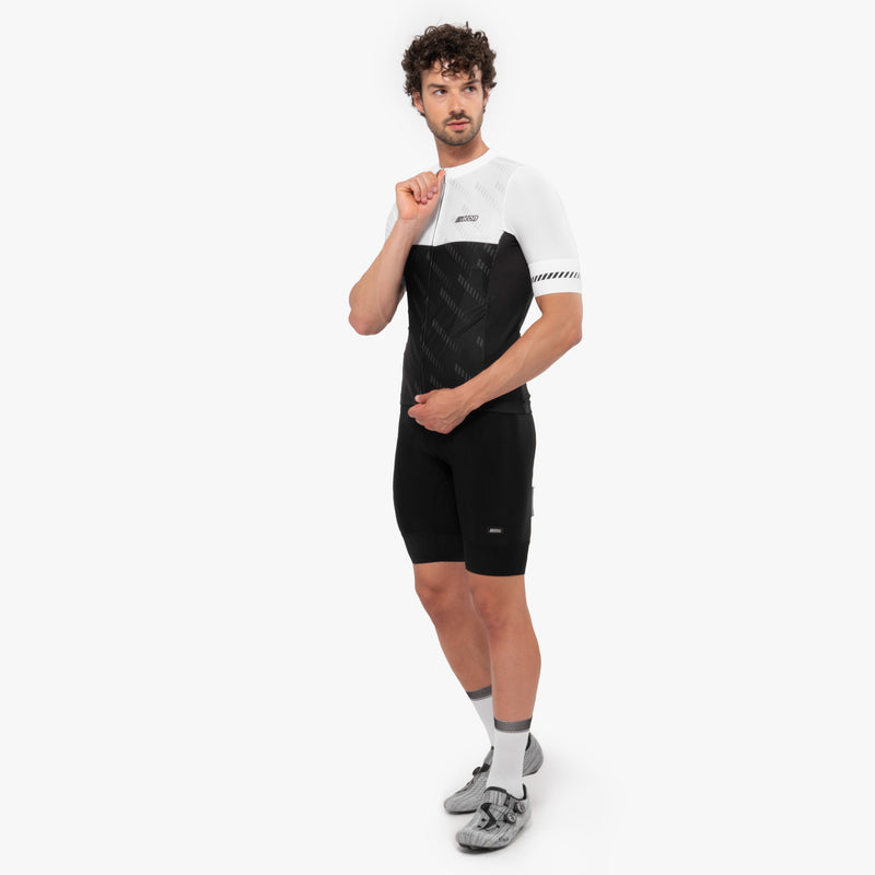 Scicon Maglia Ciclismo X-Over Reflex Nera/Bianca Prezzo di fabbrica